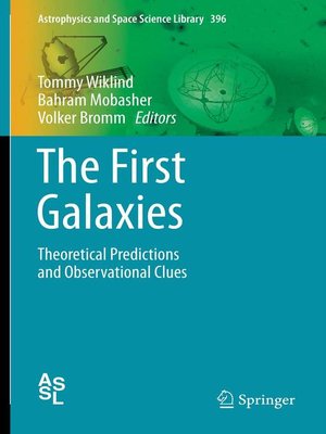 cover image of The First Galaxies